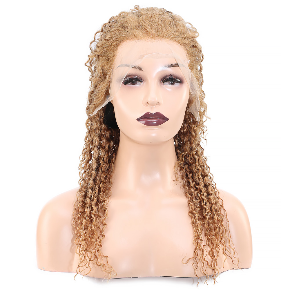 Afro Dalga Front Lace Gerçek Tül Peruk - Balköpüğü - 60-65cm - Görsel 5