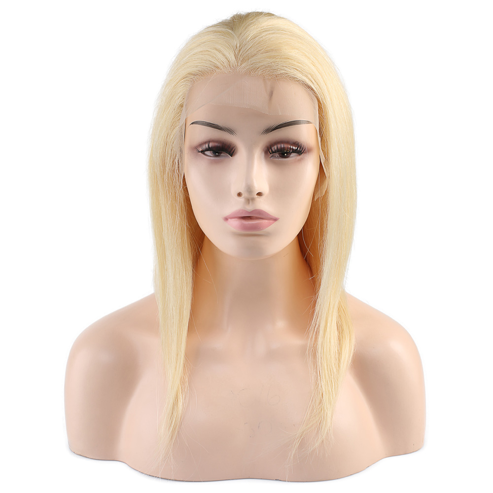 Gerçek Front Lace Platin Tül Peruk - 55-60cm