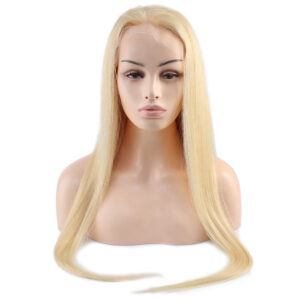Gerçek Front Lace Platin Tül Peruk - 85-90cm