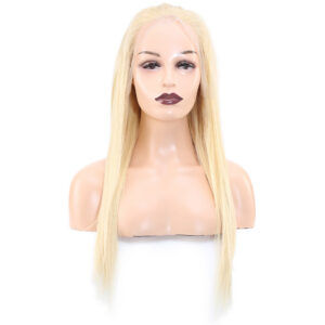 Gerçek Front Lace Tül Peruk - Platin - 60-65cm
