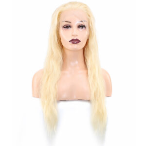 Gerçek Front Lace Tül Peruk - Platin - 70-75cm