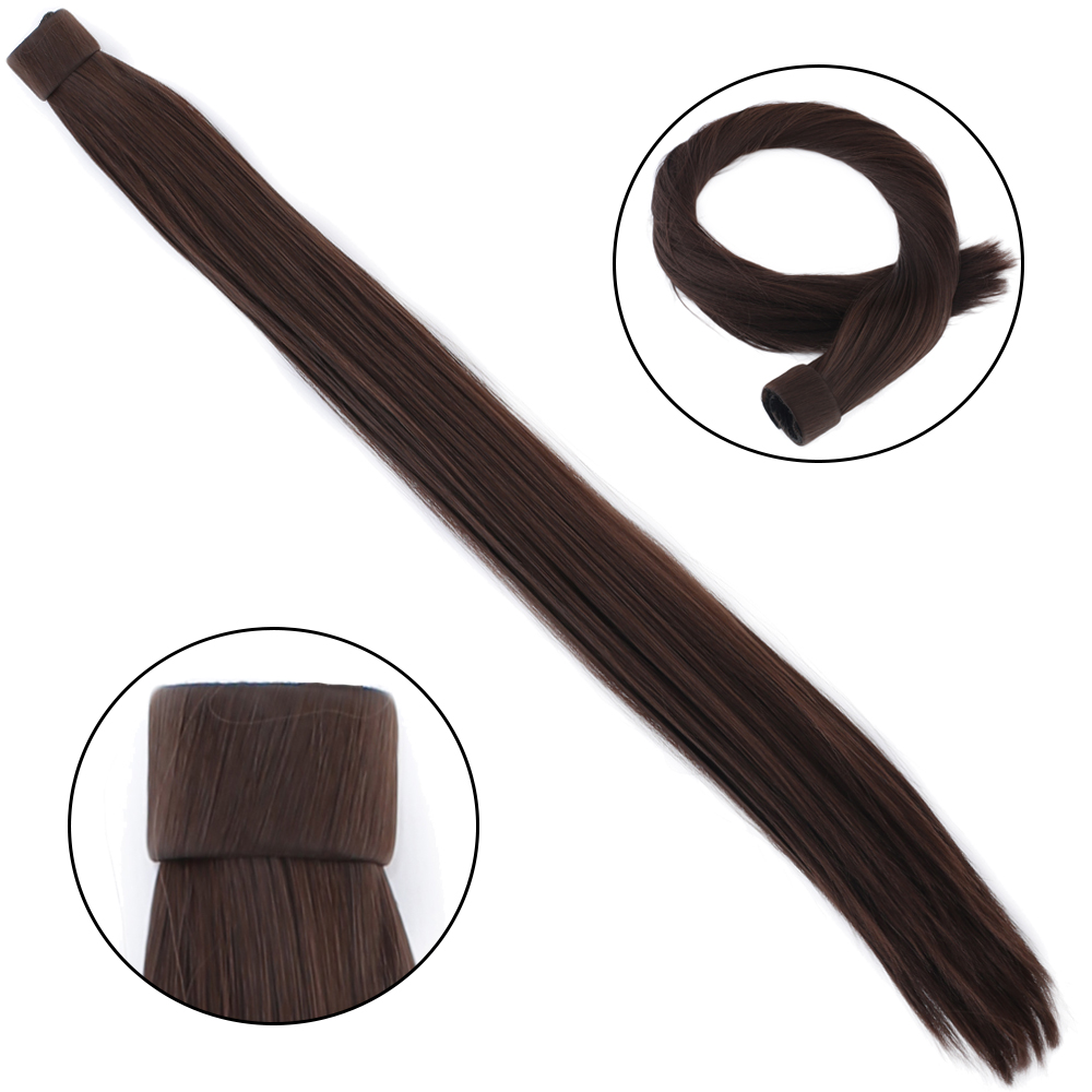 Fiber Sentetik Sihirli At Kuyruğu - Orta Kahverengi - Görsel 2