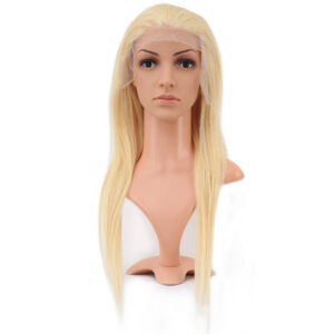 Gerçek Front Lace Düz Platin Tül Peruk - 60-65cm