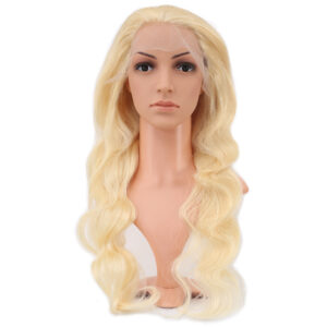 Gerçek Front Lace Dalgalı Platin Tül Peruk - 70-75cm
