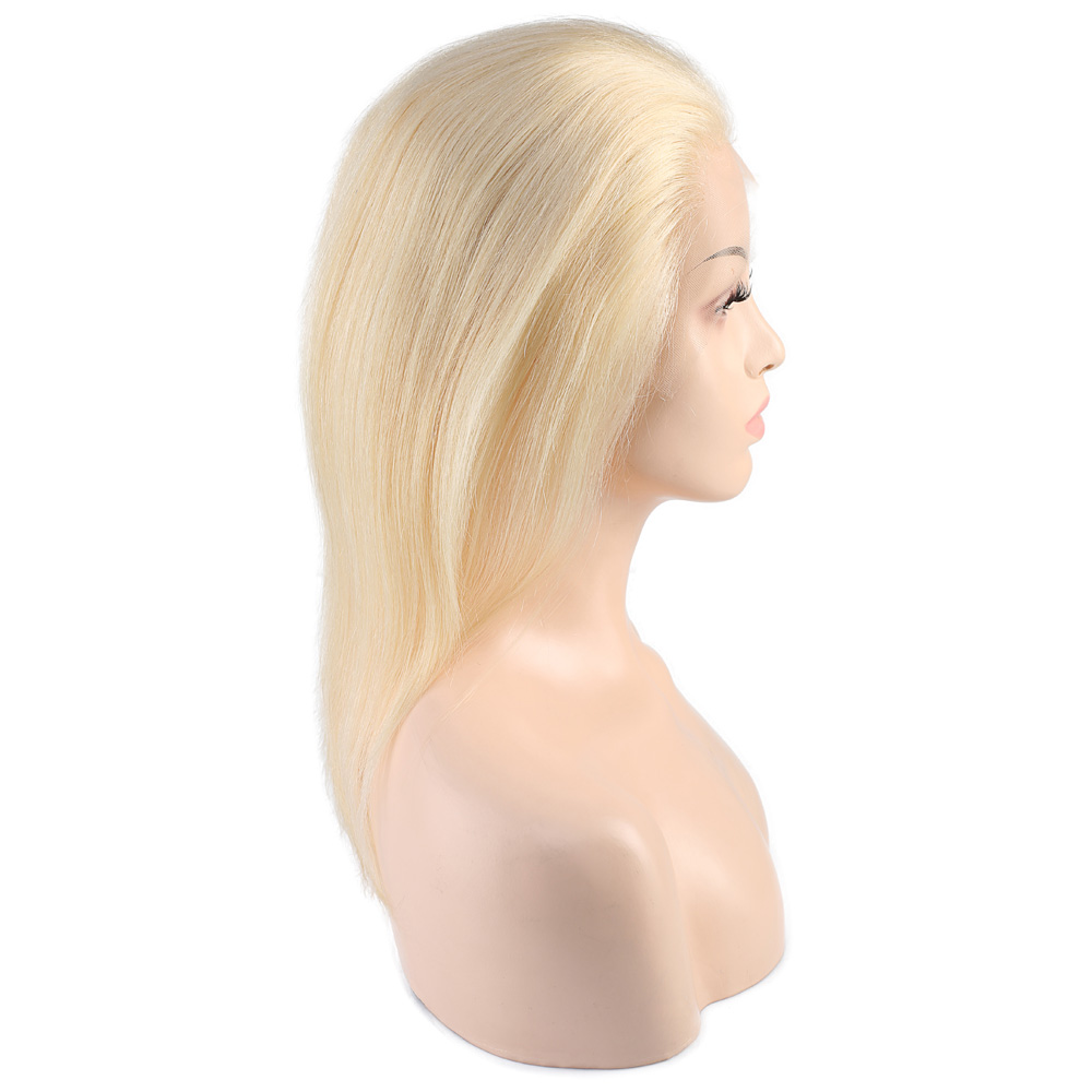 Gerçek Front Lace Platin Tül Peruk - 50-55cm - Görsel 2
