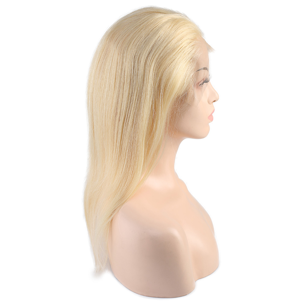 Gerçek Front Lace Platin Tül Peruk - 55-60cm - Görsel 2