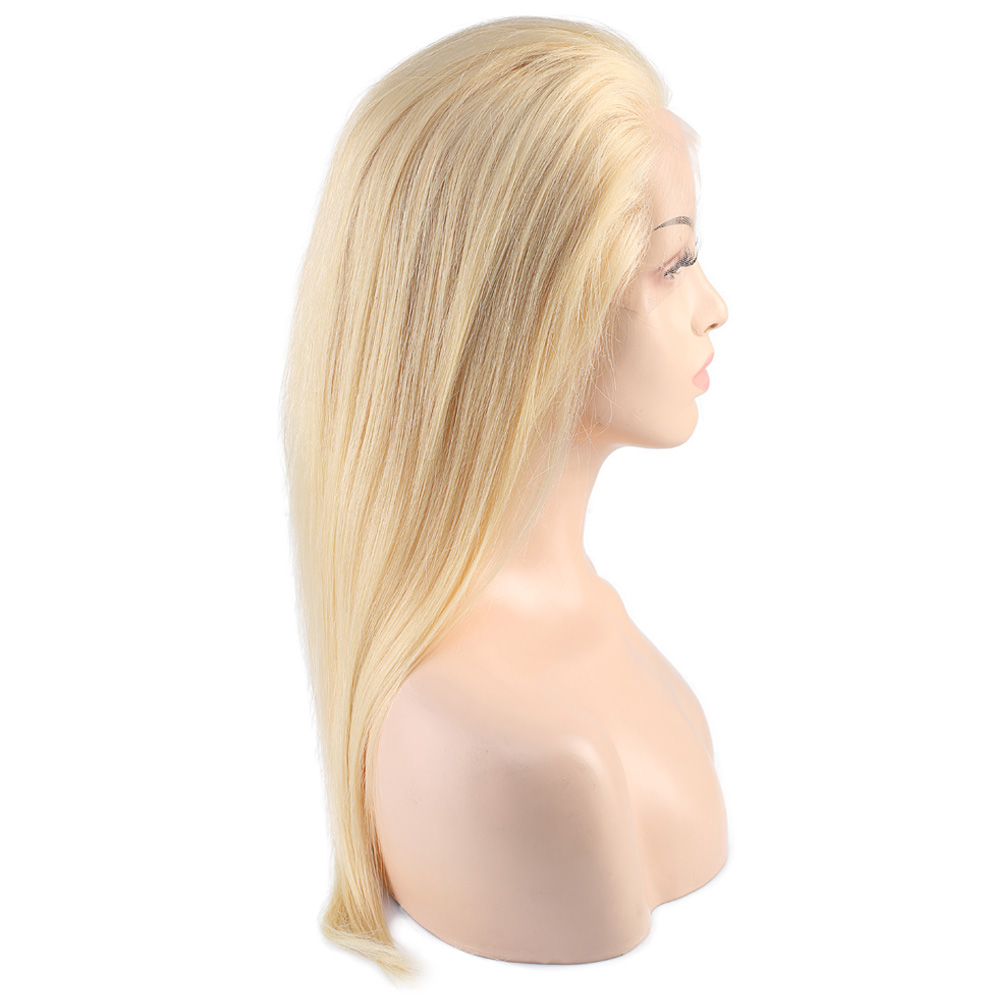 Gerçek Front Lace Platin Tül Peruk - 65-70cm - Görsel 2