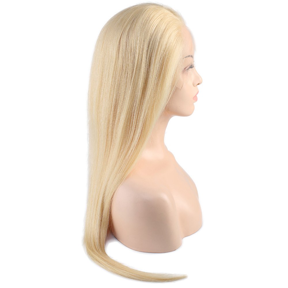Gerçek Front Lace Platin Tül Peruk - 80-85cm - Görsel 2