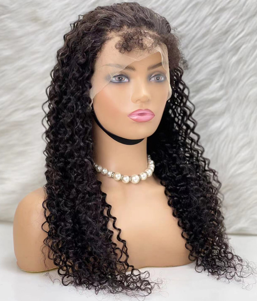 Gerçek Front Lace Tül Peruk - Su Dalgası - Doğal 70-75cm - Görsel 2