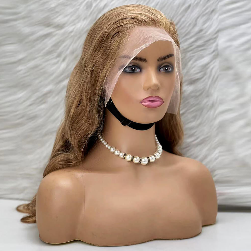 Dalgalı Front Lace Gerçek Tül Peruk - Balköpüğü - 70-75cm - Görsel 2