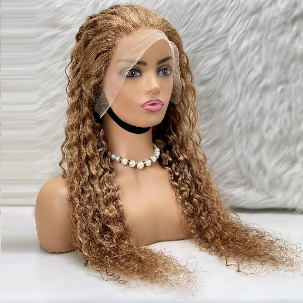 Afro Dalga Front Lace Gerçek Tül Peruk - Balköpüğü - 70-75cm - Görsel 2