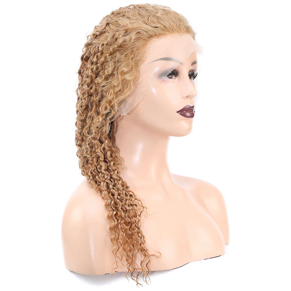 Afro Dalga Front Lace Gerçek Tül Peruk - Balköpüğü - 60-65cm - Görsel 2