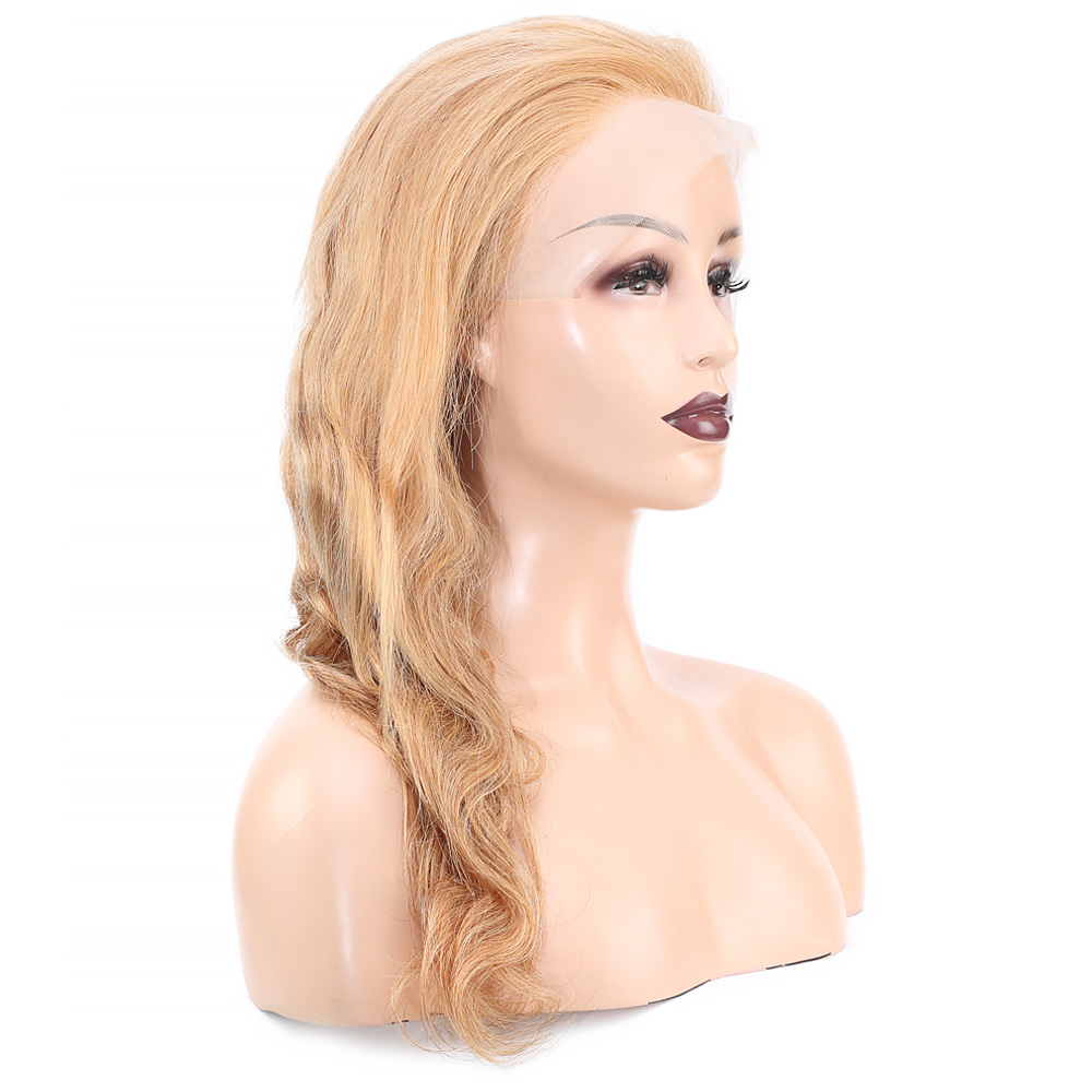 Dalgalı Front Lace Gerçek Tül Peruk - Balköpüğü - 60-65cm - Görsel 3