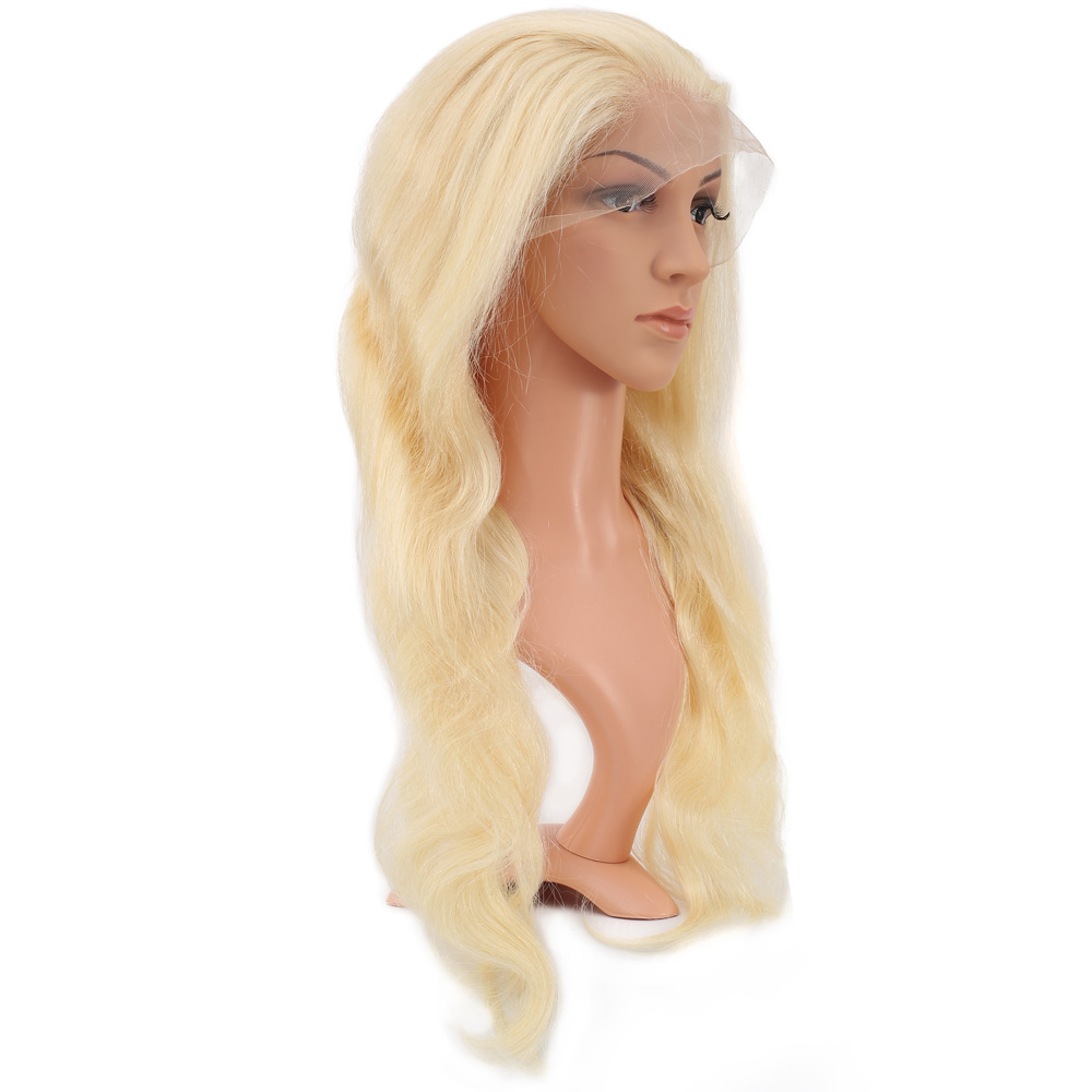Gerçek Front Lace Dalgalı Platin Tül Peruk - 65-70cm - Görsel 2