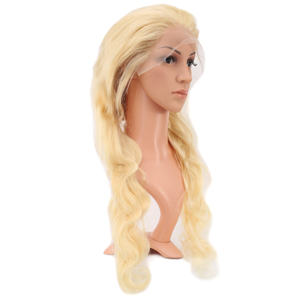 Gerçek Front Lace Dalgalı Platin Tül Peruk - 75-80cm - Görsel 2
