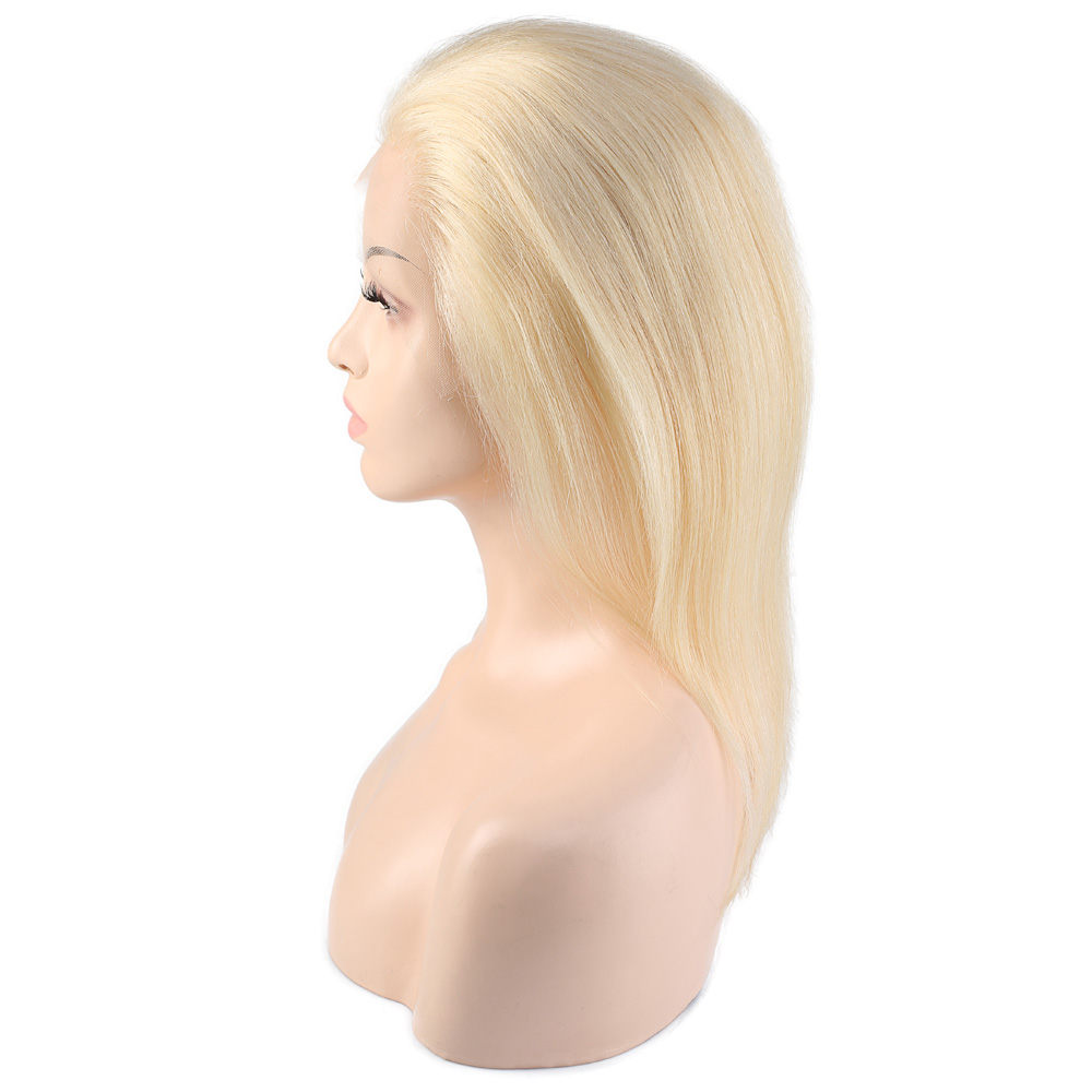 Gerçek Front Lace Platin Tül Peruk - 50-55cm - Görsel 3