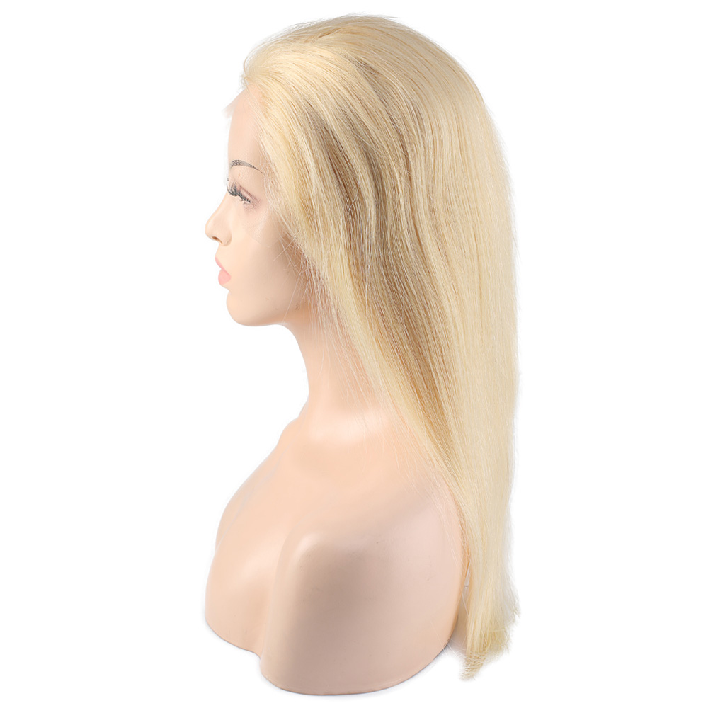 Gerçek Front Lace Platin Tül Peruk - 60-65cm - Görsel 3