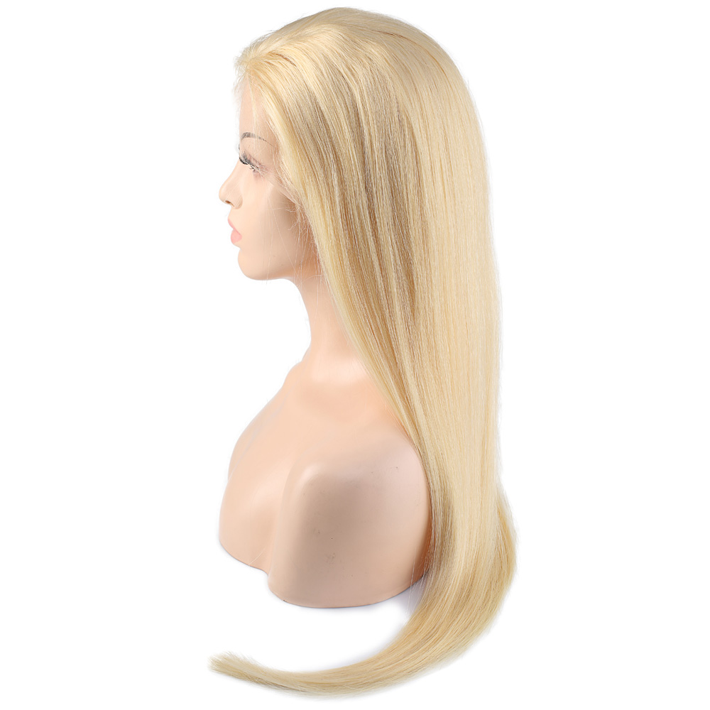 Gerçek Front Lace Platin Tül Peruk - 90-95cm - Görsel 3