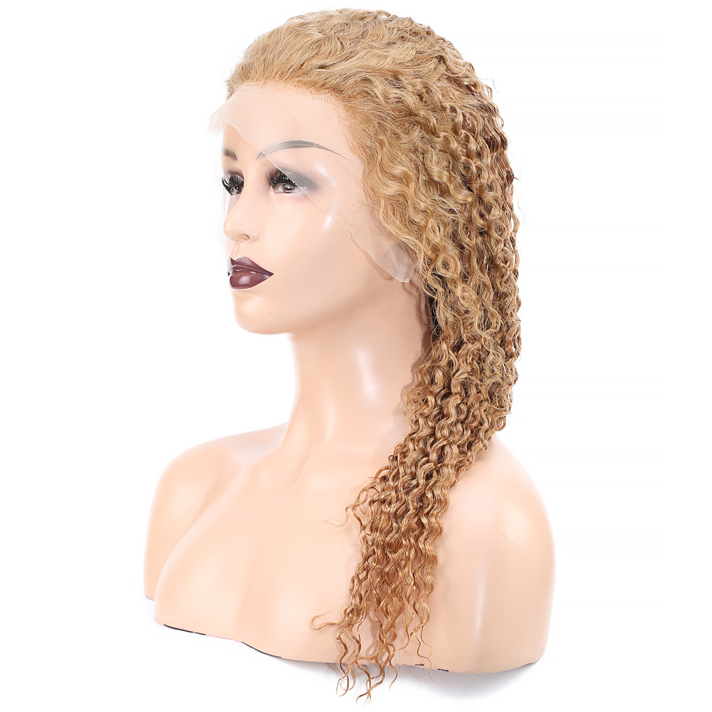 Afro Dalga Front Lace Gerçek Tül Peruk - Balköpüğü - 60-65cm - Görsel 3