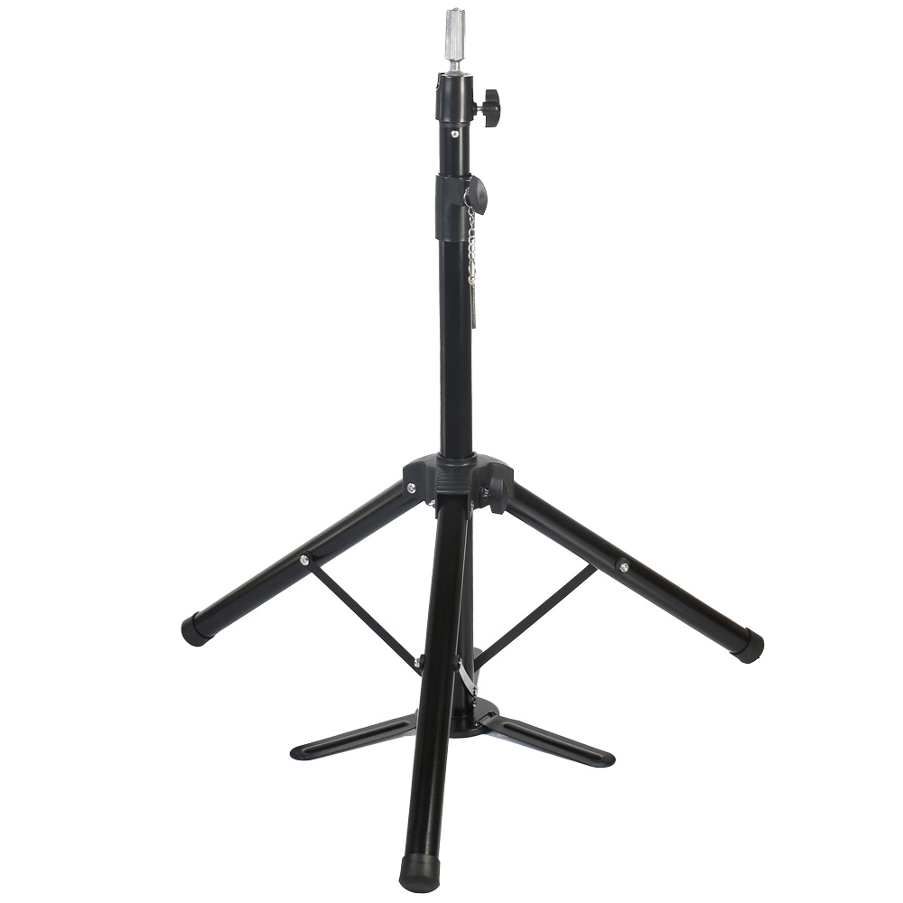 Kuaför Eğitim Mankeni İçin Ayaklı Metal Tripod - Siyah + Taşıma Çantası - Görsel 4