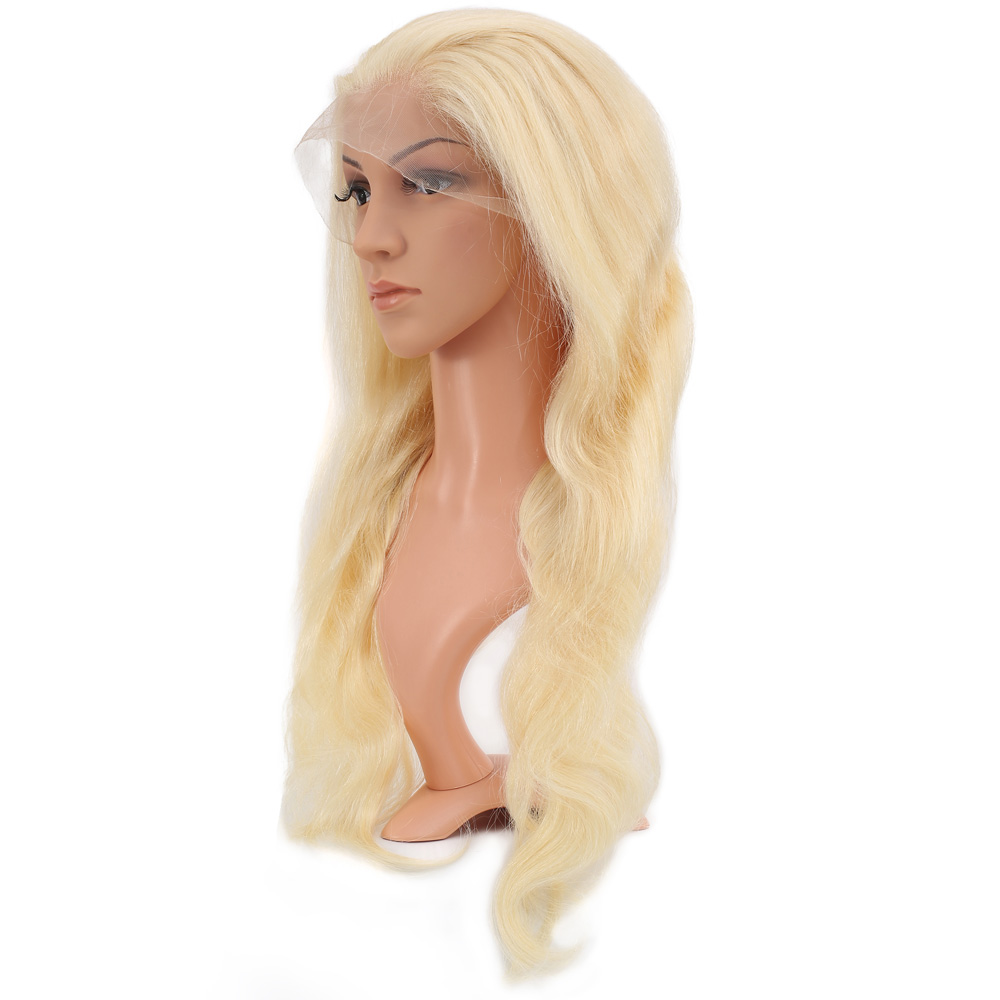 Gerçek Front Lace Dalgalı Platin Tül Peruk - 65-70cm - Görsel 3