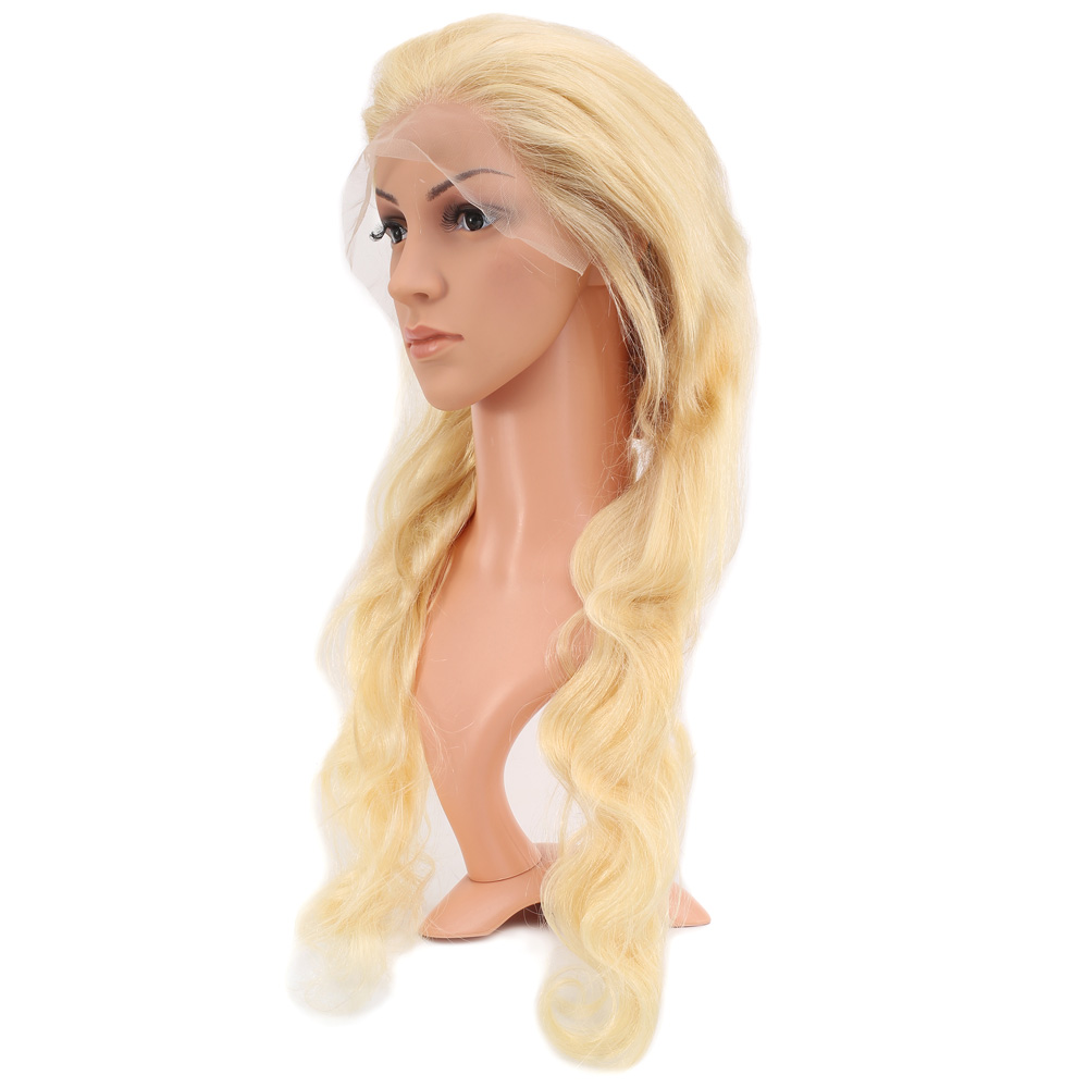 Gerçek Front Lace Dalgalı Platin Tül Peruk - 75-80cm - Görsel 3