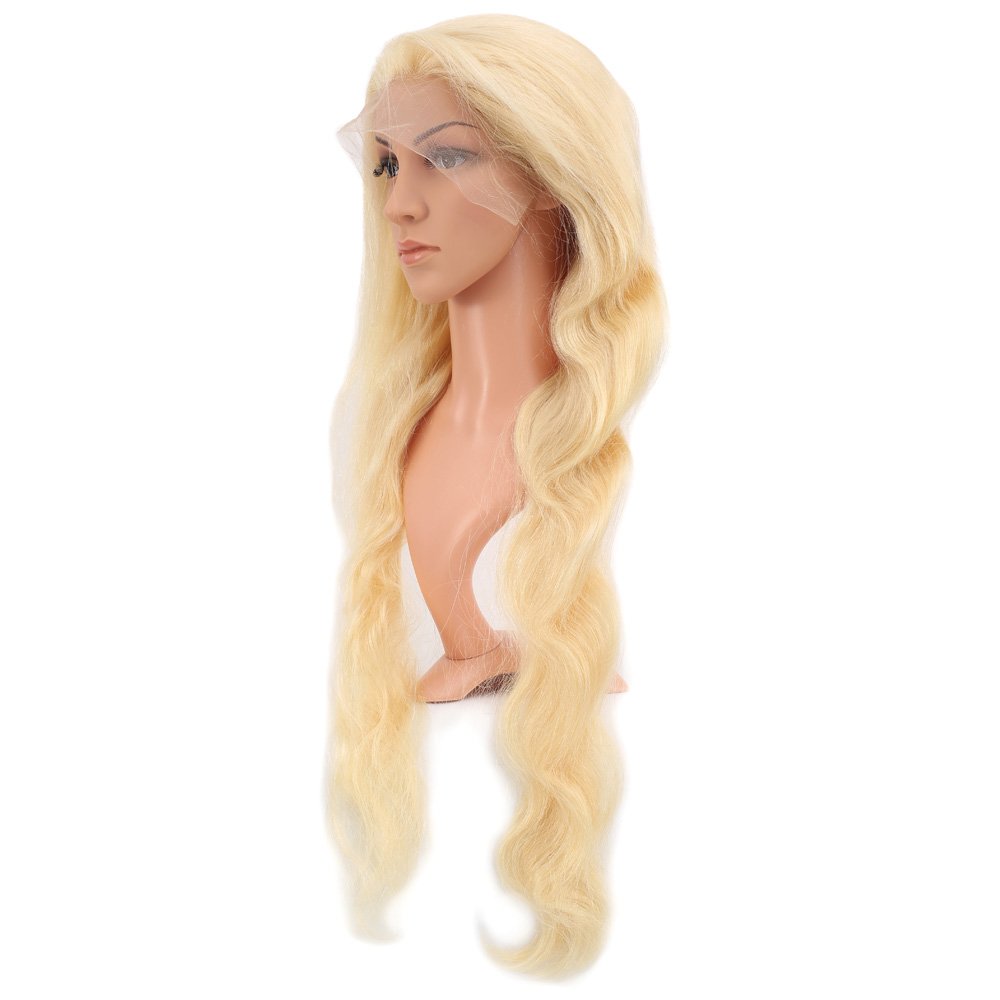 Gerçek Front Lace Dalgalı Platin Tül Peruk - 85-90cm - Görsel 3