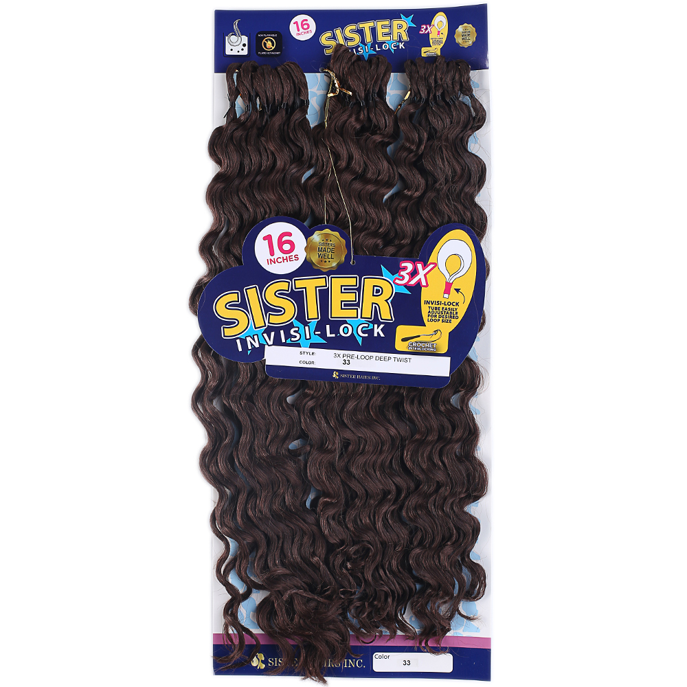 Sister Afro Dalgası Saç - Koyu Kahve 33 - Görsel 2