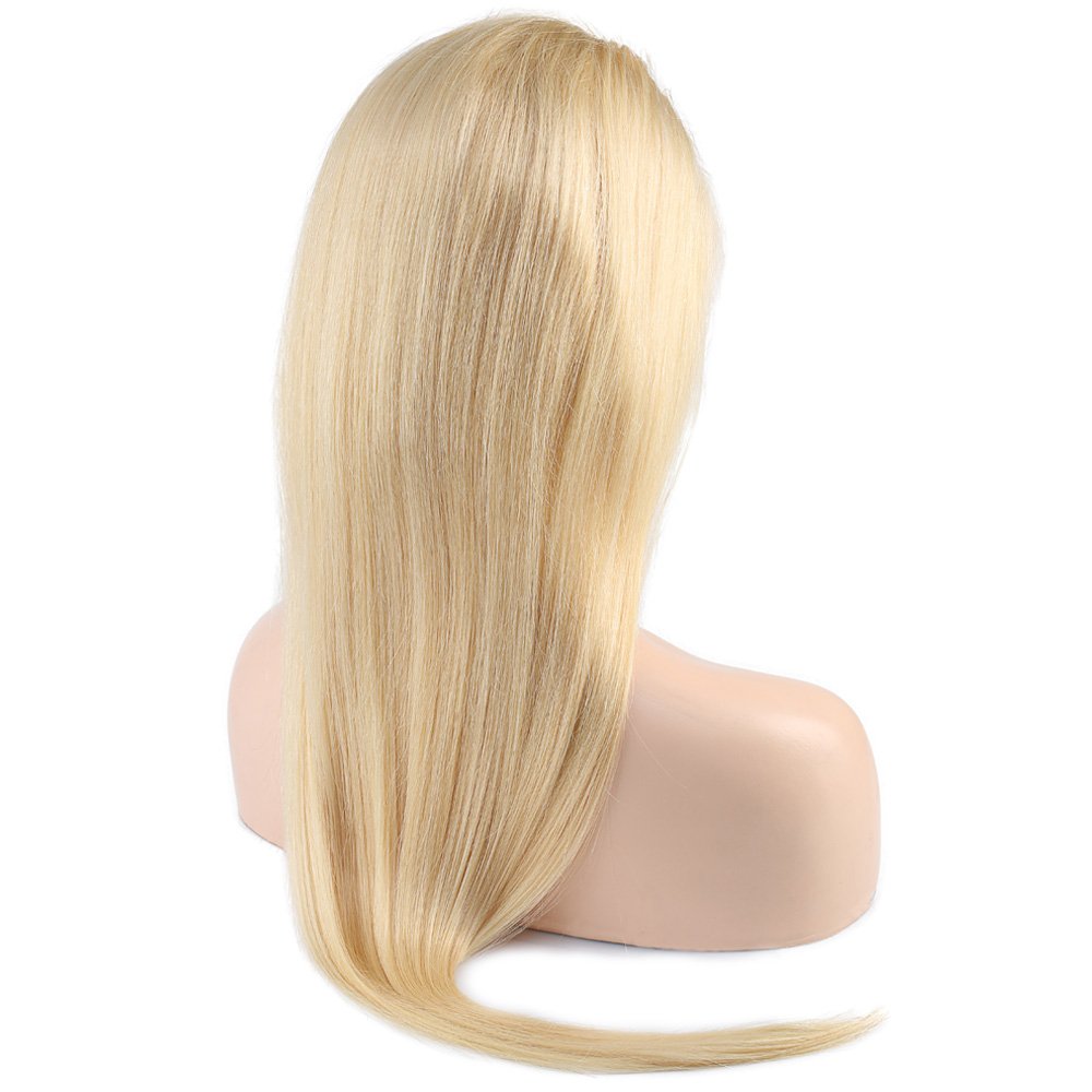Gerçek Front Lace Platin Tül Peruk - 80-85cm - Görsel 4