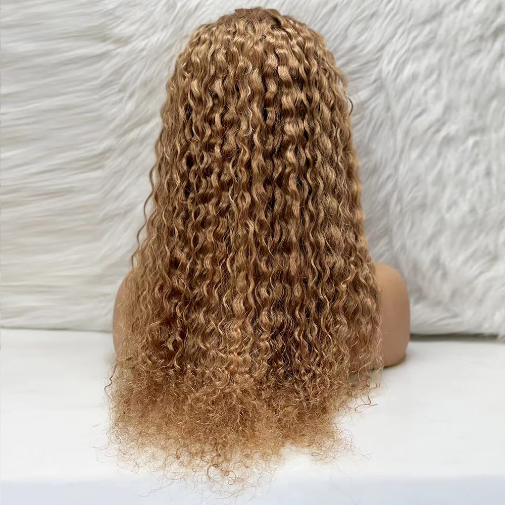 Afro Dalga Front Lace Gerçek Tül Peruk - Balköpüğü - 70-75cm - Görsel 4