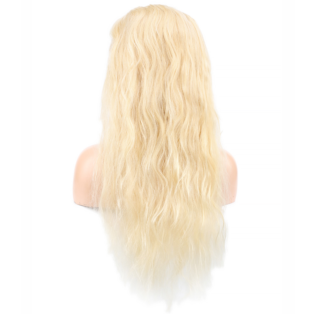 Gerçek Front Lace Tül Peruk - Platin - 70-75cm - Görsel 4