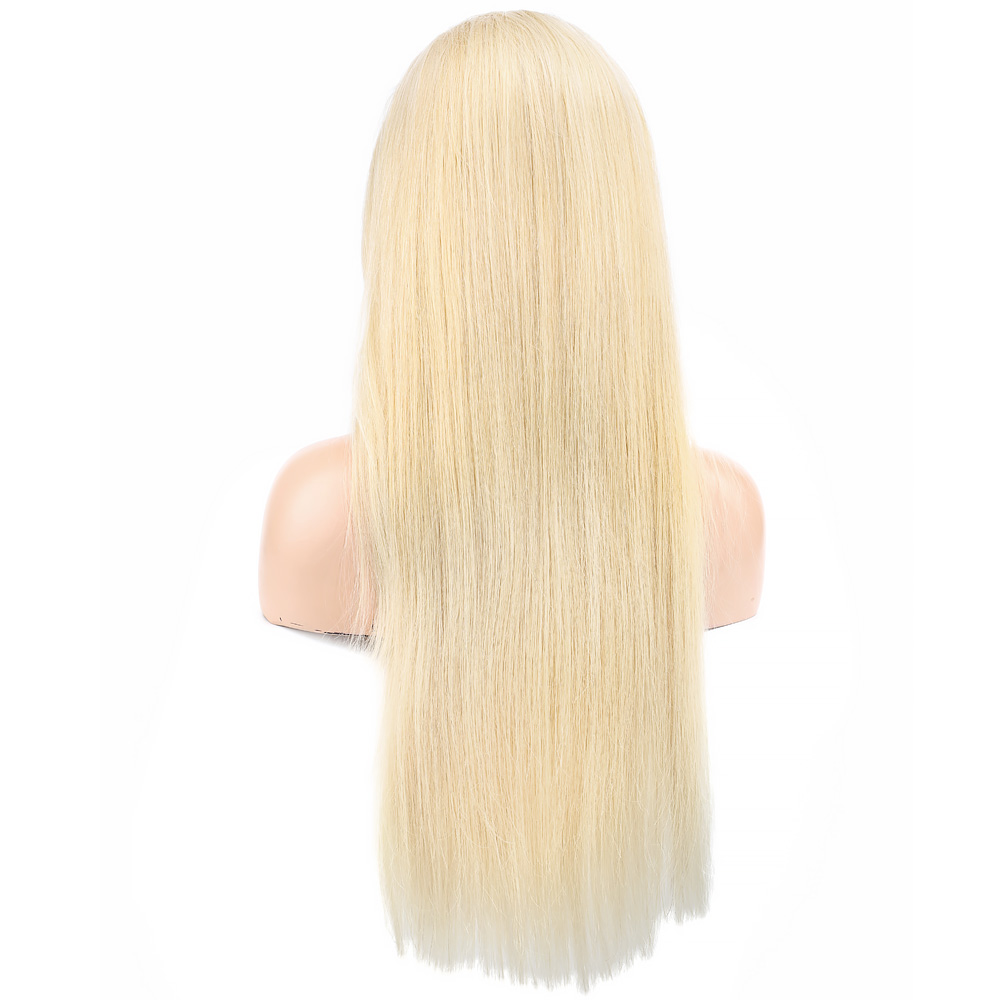 Gerçek Front Lace Tül Peruk - Platin - 70-75 cm - Görsel 4