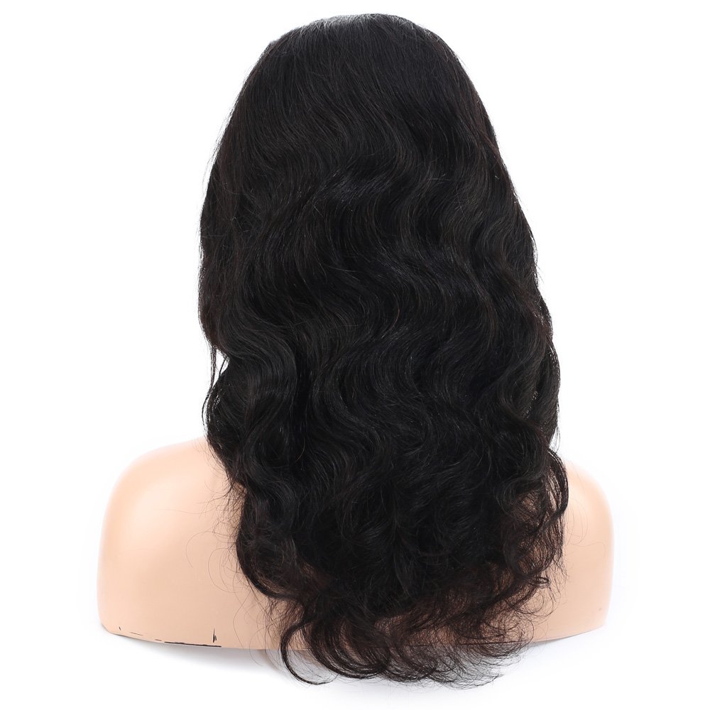 Front Lace Gerçek Tül Peruk Dalgalı - Doğal - 55-60cm - Görsel 5