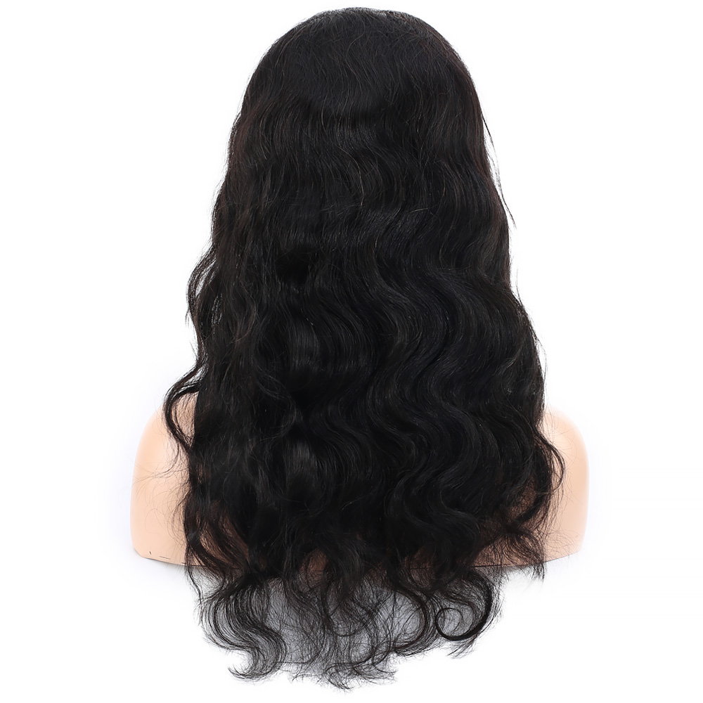 Front Lace Gerçek Tül Peruk Dalgalı - Doğal - 60-65cm - Görsel 5