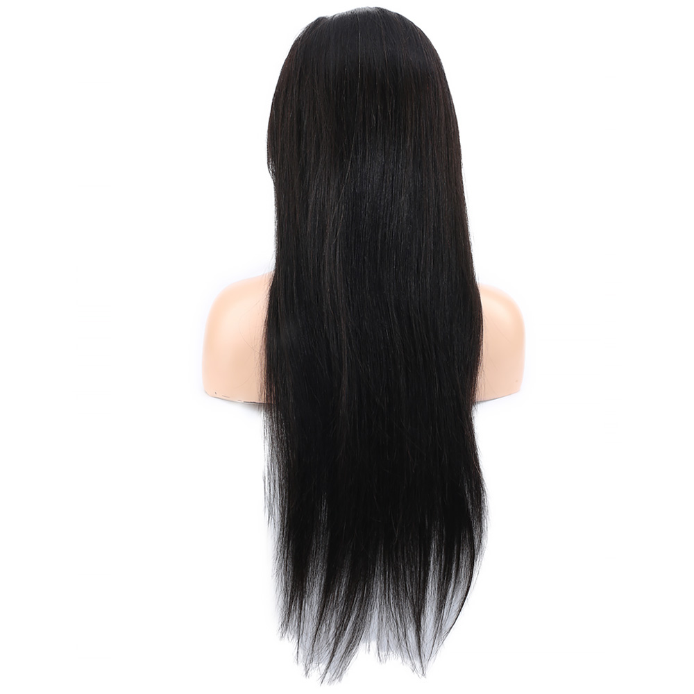 Front Lace Gerçek Tül Peruk Düz - Doğal - 75-80cm - Görsel 5