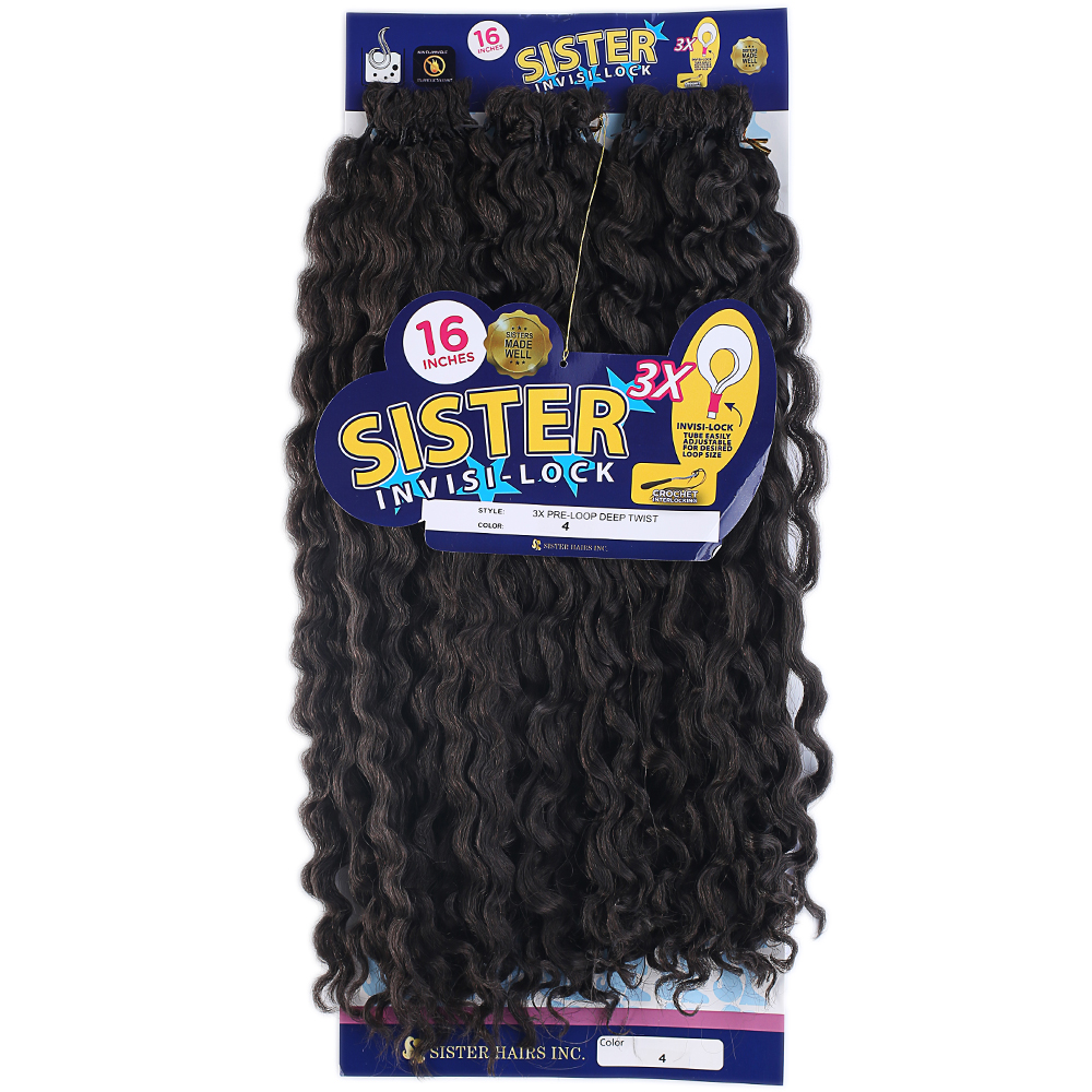 Sister Afro Dalgası Saç-Kahverengi 4 - Görsel 2