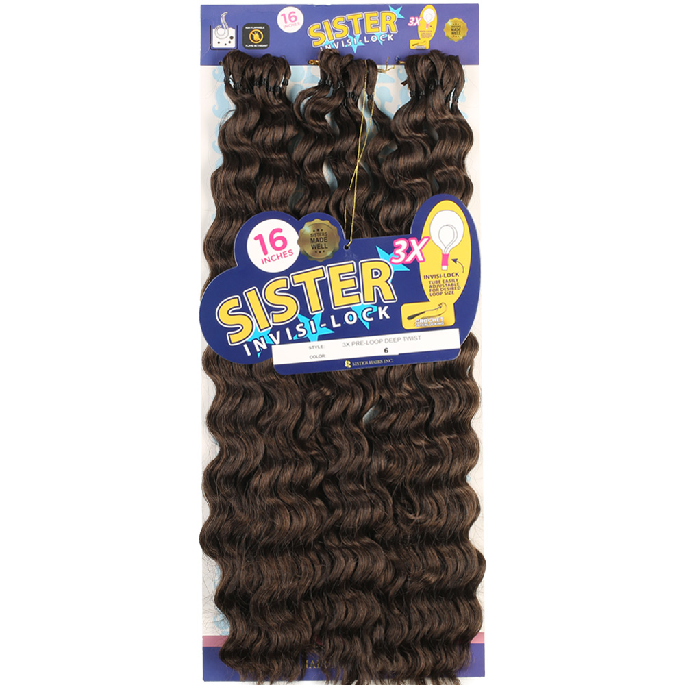 Sister Afro Dalgası Saç - Kumral 6 - Görsel 2
