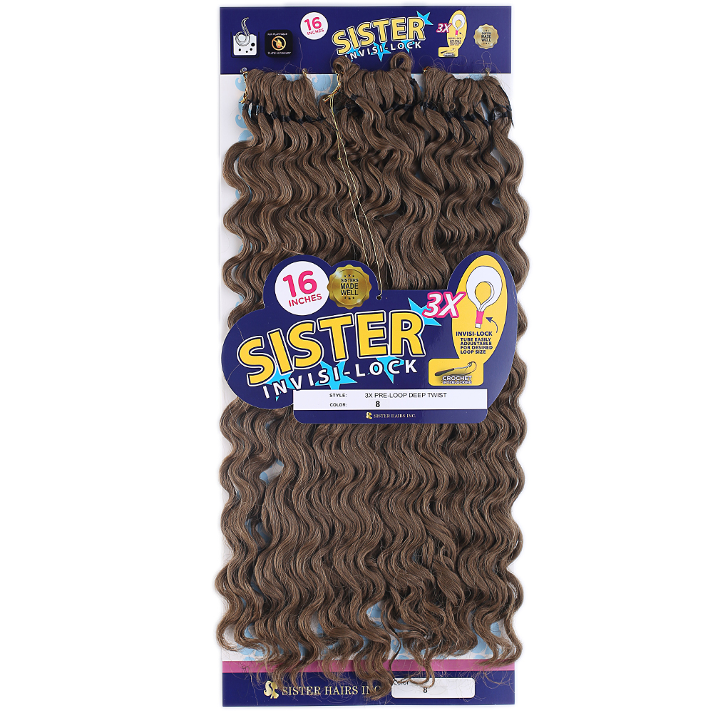 Sister Afro Dalgası Saç - Açık Kahve 8 - Görsel 2
