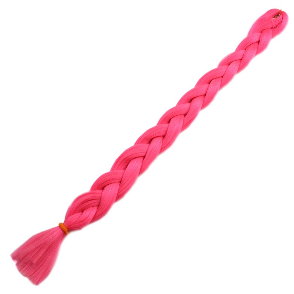 Sentetik Örgülük Saç Esperer 100 Gr. - Neon Pembe - Görsel 2