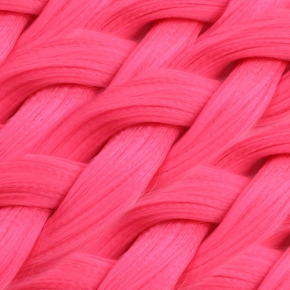 Sentetik Örgülük Saç Esperer 100 Gr. - Neon Pembe - Görsel 3