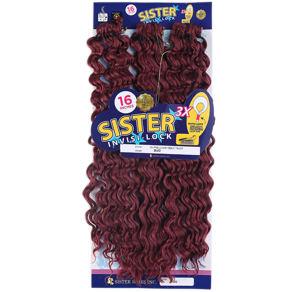 Sister Afro Dalgası Saç - Kızıl Bug - Görsel 2