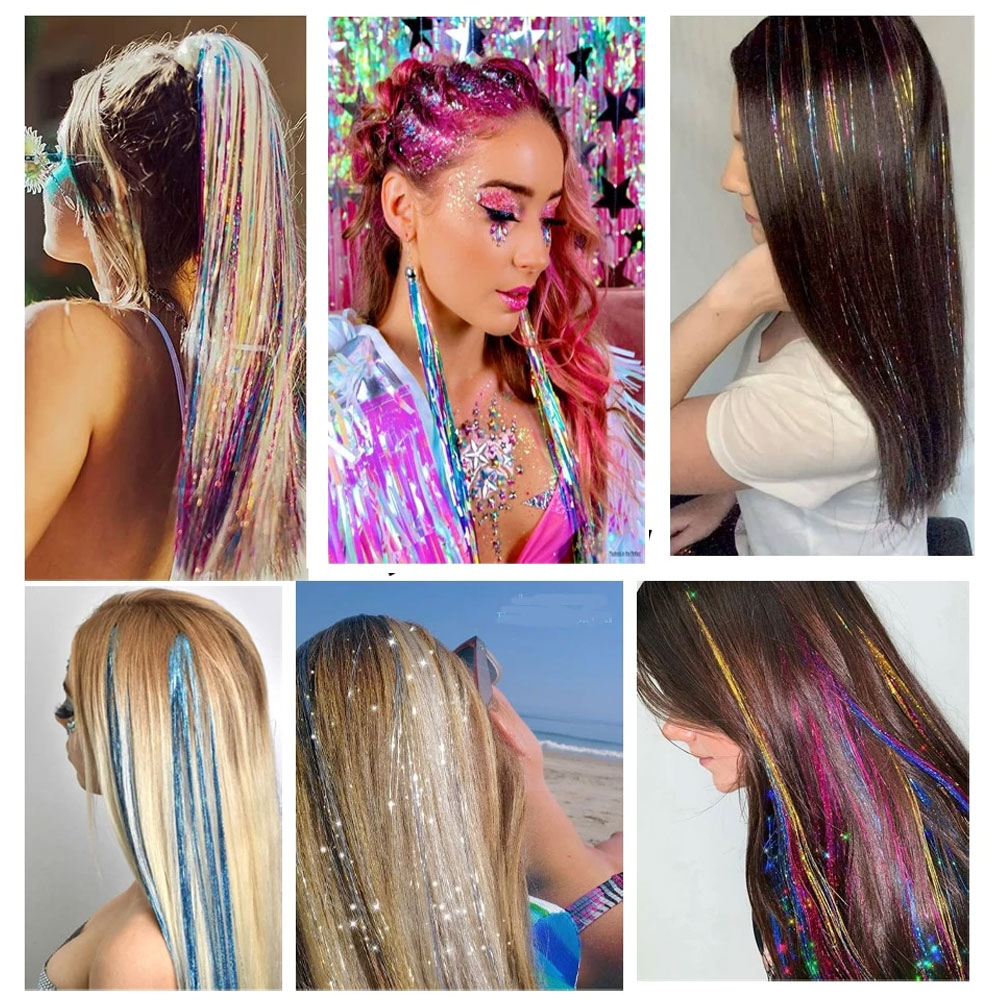 Hair Tinsel Saç Simi - HT13 - Görsel 2